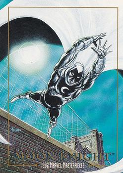Marvel Masterpieces - 1992 - 051 - Moon Knight Vintage Trading Card Singles Skybox