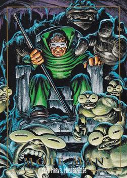 Marvel Masterpieces - 1992 - 052 - Mole Man Vintage Trading Card Singles Skybox
