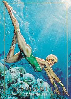 Marvel Masterpieces - 1992 - 056 - Namorita Vintage Trading Card Singles Skybox