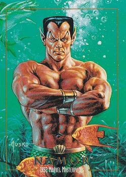Marvel Masterpieces - 1992 - 057 - Namor Vintage Trading Card Singles Skybox