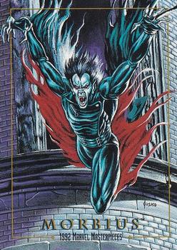 Marvel Masterpieces - 1992 - 060 - Morbius Vintage Trading Card Singles Skybox   