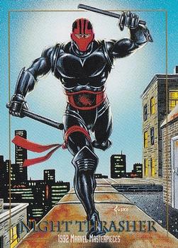 Marvel Masterpieces - 1992 - 063 - Night Thrasher Vintage Trading Card Singles Skybox