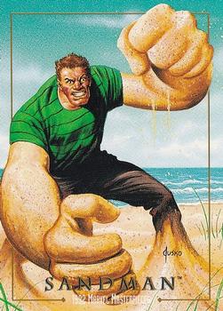 Marvel Masterpieces - 1992 - 077 - Sandman Vintage Trading Card Singles Skybox   