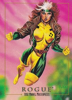 Marvel Masterpieces - 1992 - 079 - Rogue Vintage Trading Card Singles Skybox   