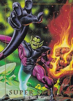 Marvel Masterpieces - 1992 - 084 - Super Skrull Vintage Trading Card Singles Skybox   