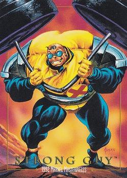Marvel Masterpieces - 1992 - 085 - Strong Guy Vintage Trading Card Singles Skybox   