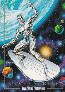 Marvel Masterpieces - 1992 - 090 - Silver Surfer Vintage Trading Card Singles Skybox