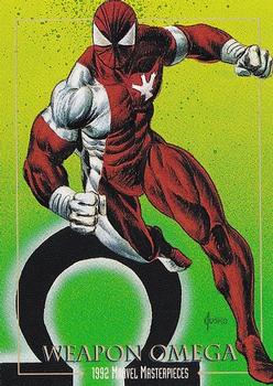 Marvel Masterpieces - 1992 - 096 - Weapon Omega Vintage Trading Card Singles Skybox
