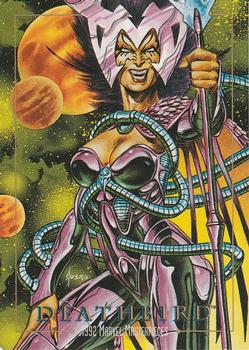 Marvel Masterpieces - 1992 - Lost Marvel LM-03   - Deathbird Vintage Trading Card Singles Skybox