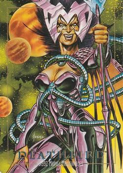 Marvel Masterpieces - 1992 - Lost Marvel LM-03   - Deathbird Vintage Trading Card Singles Skybox   