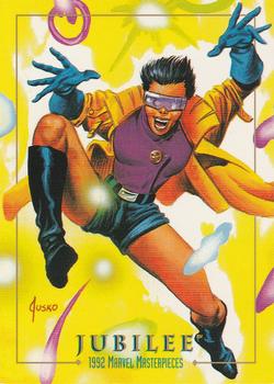 Marvel Masterpieces - 1992 - Lost Marvel LM-05   - Jubilee Vintage Trading Card Singles Skybox