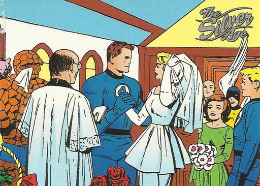 Marvel - The Silver Age 1998 - 48- Fantastic Four Annual #3 Vintage Trading Card Singles Skybox