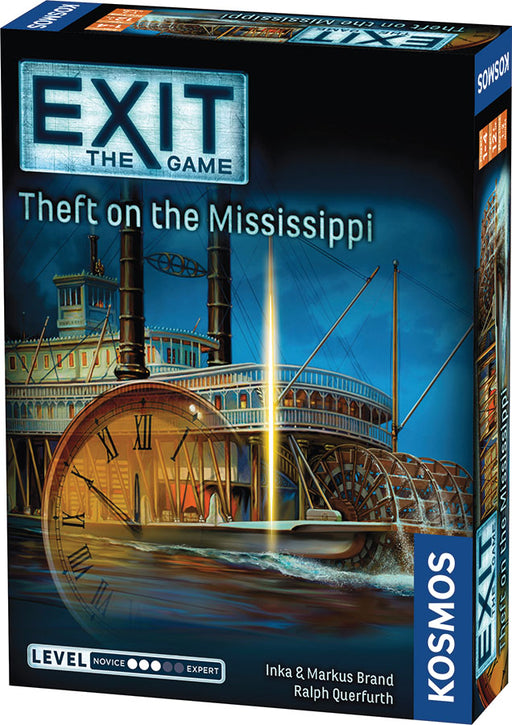 EXIT: Theft on the Mississippi Board Games THAMES & KOSMOS   