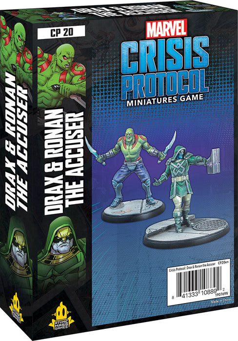 Marvel: Crisis Protocol - Drax and Ronan the Accuser Character Pack Board Games ASMODEE NORTH AMERICA   