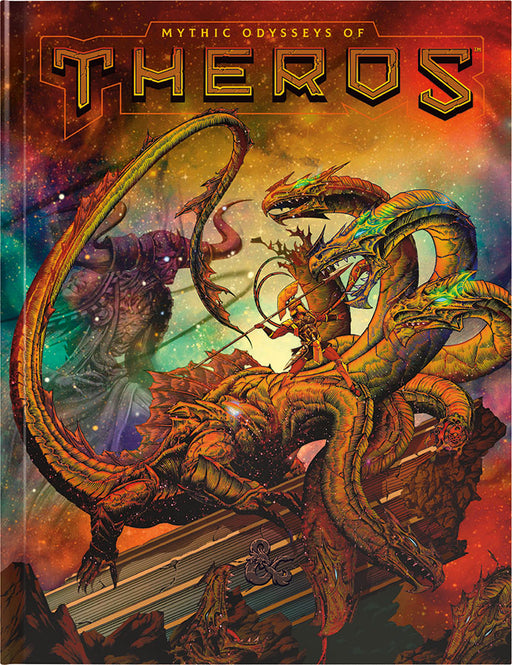 Dungeons and Dragons RPG: Mythic Odysseys of Theros Hard Cover - Alternate Cover RPG WIZARDS OF THE COAST, INC   