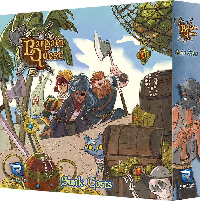 Bargain Quest: Sunk Costs Expansion Board Games RENEGADE GAME STUDIOS   