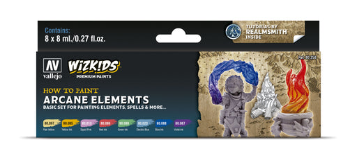 WizKids Premium Paints: Arcane Elements Paint ACRYLICOS VALLEJO, S.L.   