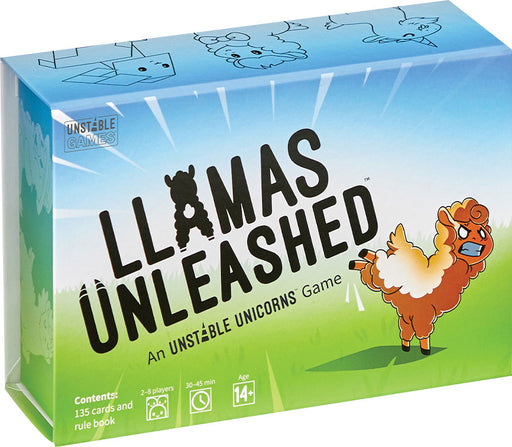 Llamas Unleashed Board Games TEETURTLE   