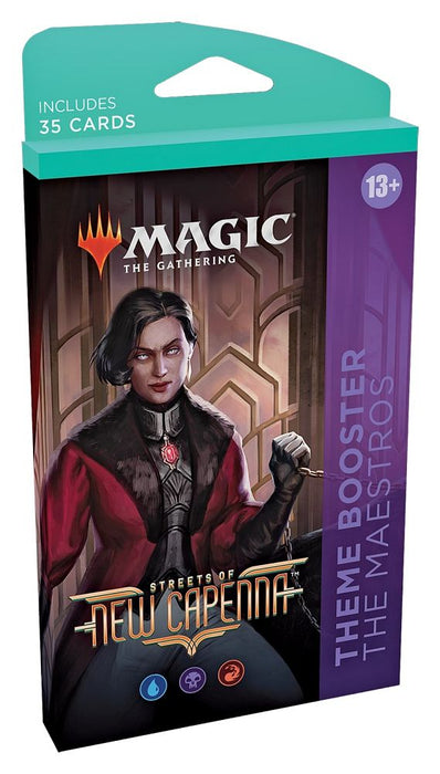 Magic the Gathering CCG: Street of New Capenna Theme Booster - Maestros CCG WIZARDS OF THE COAST, INC   
