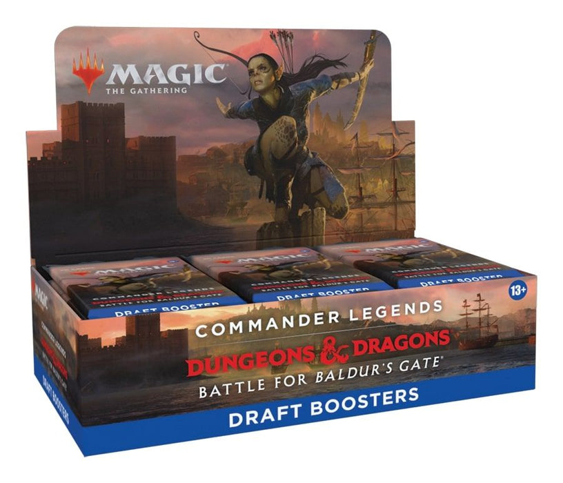 Magic the Gathering CCG: Commander Legends - Battle for Baldur's Gate - Draft Booster Box CCG WIZARDS OF THE COAST, INC   