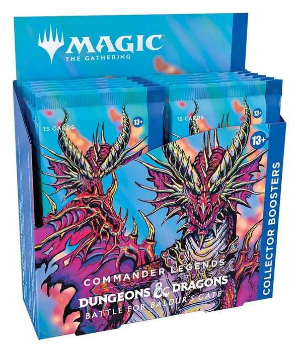 Magic the Gathering CCG: Commander Legends - Battle for Baldur's Gate - Collector Booster Box CCG WIZARDS OF THE COAST, INC   