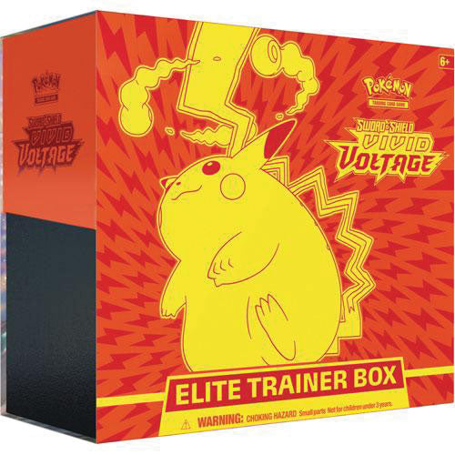 Pokemon TCG: Sword & Shield - Vivid Voltage Elite Trainer Box CCG Pokemon   