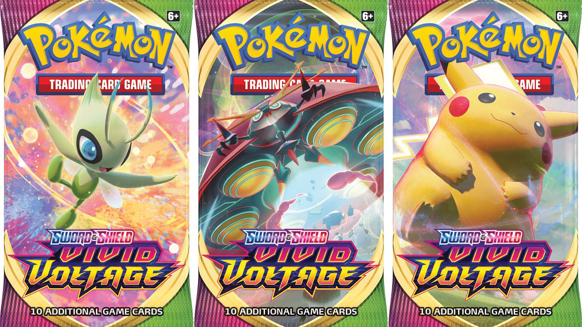 pokemon sword and shield vivid voltage booster box card list TCG: & Variant:Buckle Up Pokémon Sealed Products Each Pokémon TCG booster Fourth Edition Magic the