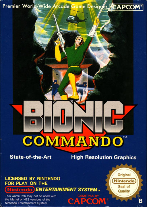 Bionic Commando - NES - Loose Video Games Nintendo   