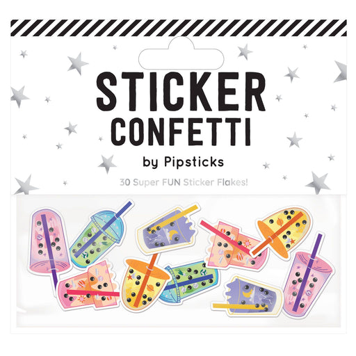 Universally Bubbly Sticker Confetti Gift Pipsticks   