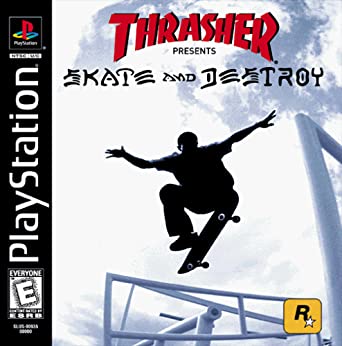 Thrasher Presents Skate and Destroy - Playstation 1 - Complete Video Games Sony   
