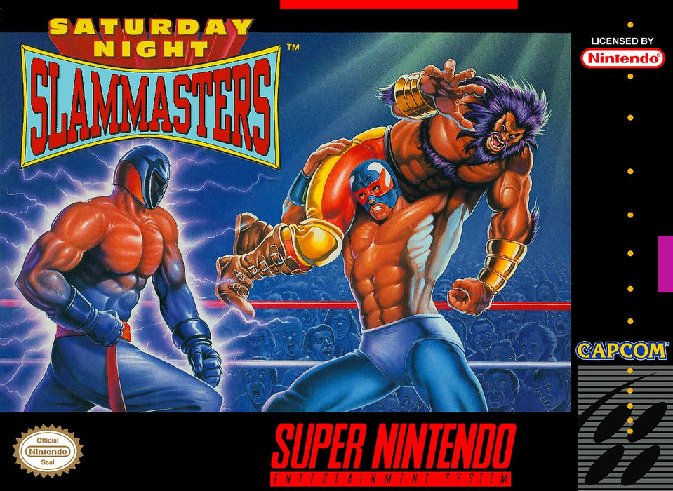 Saturday Night Slammasters - SNES - Loose Video Games Heroic Goods and Games   