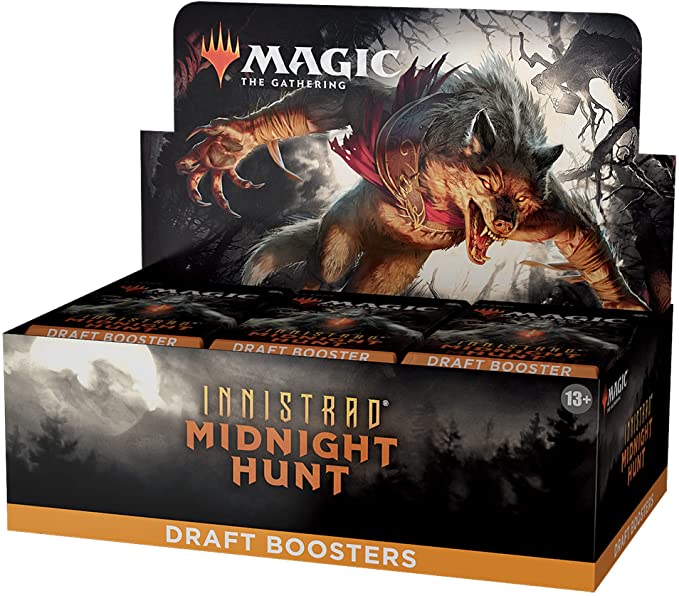 Magic the Gathering CCG: Innistrad - Midnight Hunt Draft Booster Box (36 Packs) CCG WIZARDS OF THE COAST, INC   