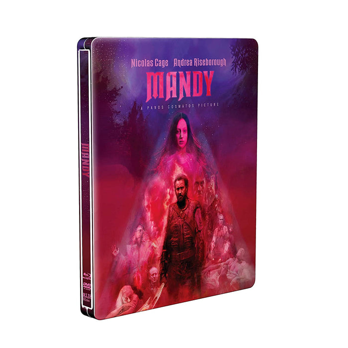 Mandy - Blu-Ray & DVD Steelbook - Sealed Media RLJ Entertainment   