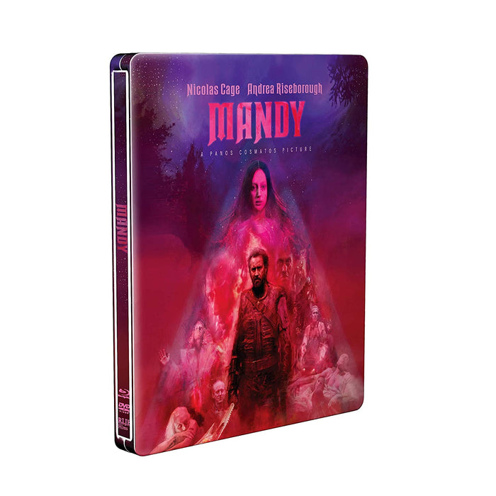 Mandy - Blu-Ray & DVD Steelbook - Sealed Media RLJ Entertainment   