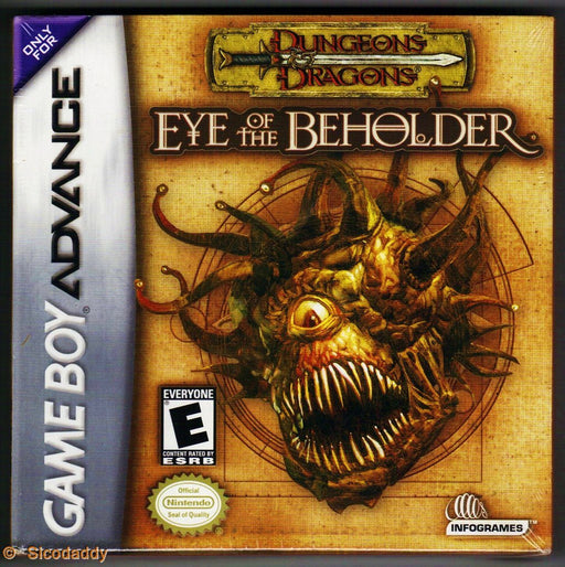 Dungeons and Dragons - Eye of the Beholder - Game Boy Advance - Loose Video Games Nintendo   