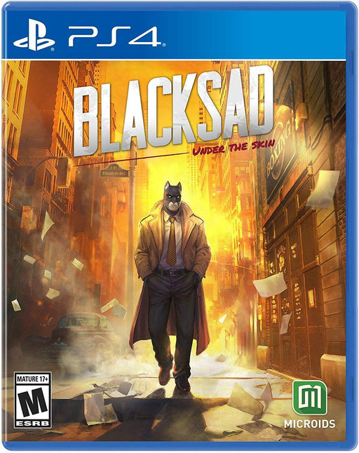 Blacksad - Under the Skin - Playstation 4 - Complete Video Games Sony   