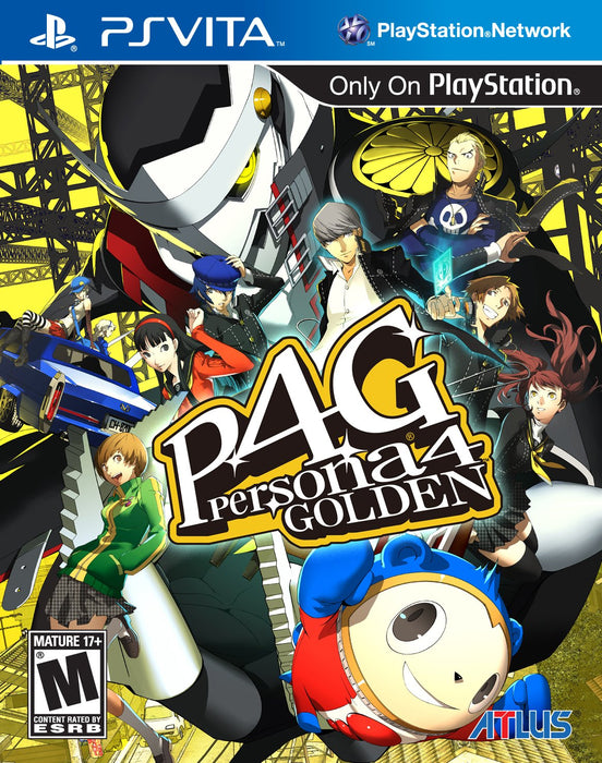 Persona 4 Golden - Playstation Vita - Complete Video Games Sony   