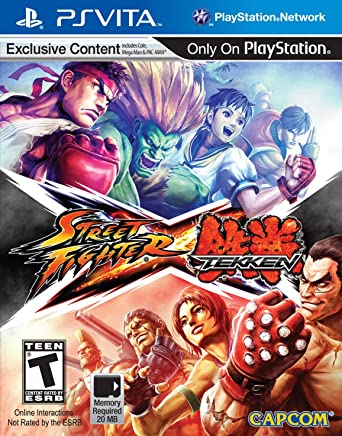 Street Fighter X Tekken - Playstation Vita - Complete Video Games Sony   