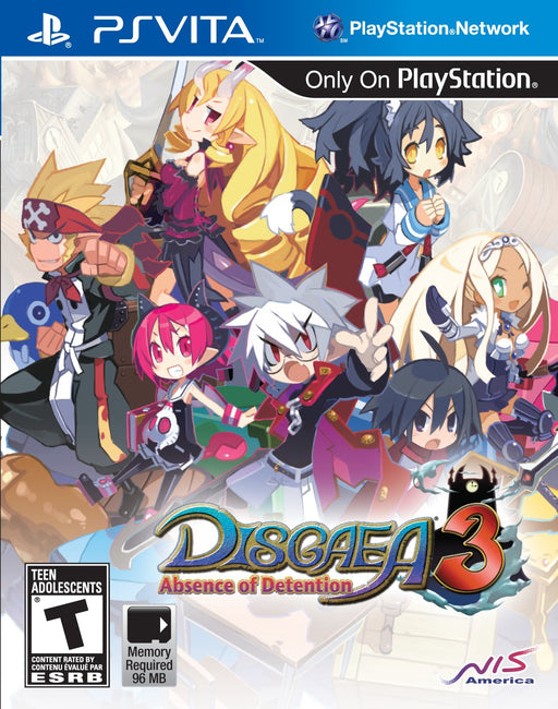 Disgaea 3 - Absence of Detention - Playstation Vita - Complete Video Games Sony   
