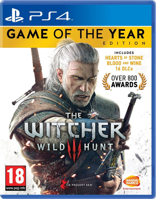 The Witcher III - Wild Hunt Game of the Year Edition - Playstation 4 - Complete Video Games Sony   