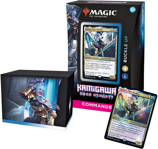 Magic the Gathering CCG: Kamigawa - Neon Dynasty Commander - Buckle Up CCG WIZARDS OF THE COAST, INC   