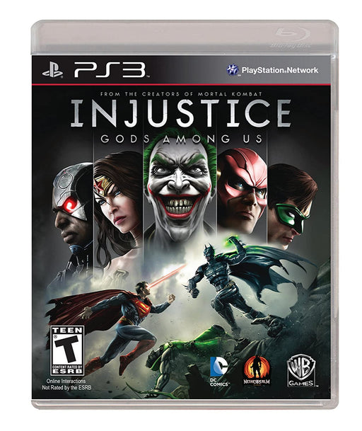Injustice - Gods Among Us — Playstation 3 - Complete Video Games Sony   