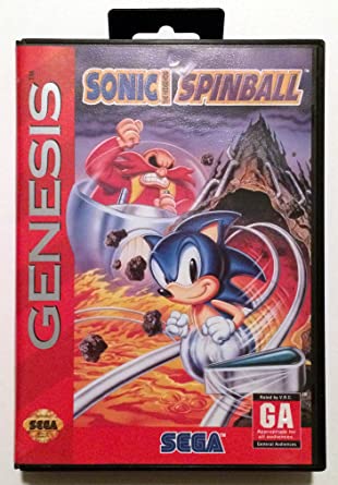 Sonic Spinball - Genesis - Complete Video Games Sega   