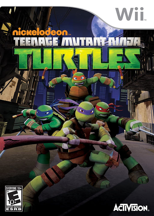 Teenage Mutant Ninja Turtles - Wii - in Case Video Games Nintendo   