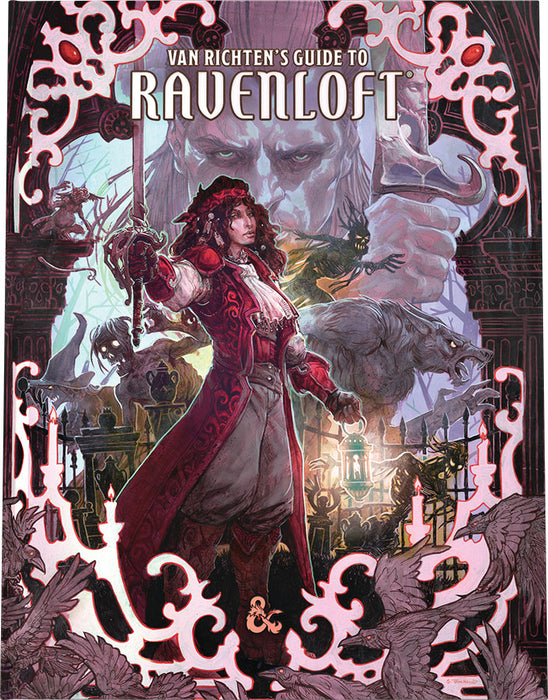 Dungeons and Dragons RPG: Van Richten`s Guide to Ravenloft Hard Cover - Alternate Cover RPG Wizards of the Coast   