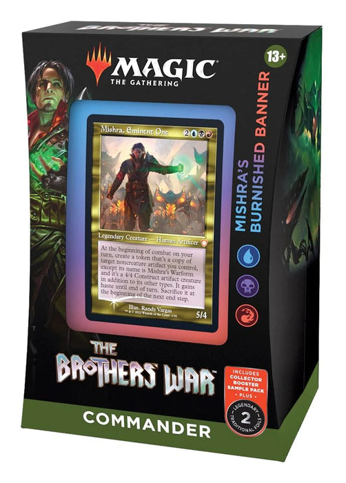 Magic the Gathering CCG: The Brothers' War - Commander - Mishra's Burnished Banner CCG WIZARDS OF THE COAST, INC   