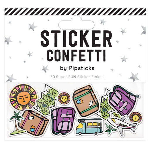Thirst For Adventure Sticker Confetti Gift Pipsticks   