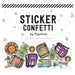 Thirst For Adventure Sticker Confetti Gift Pipsticks   