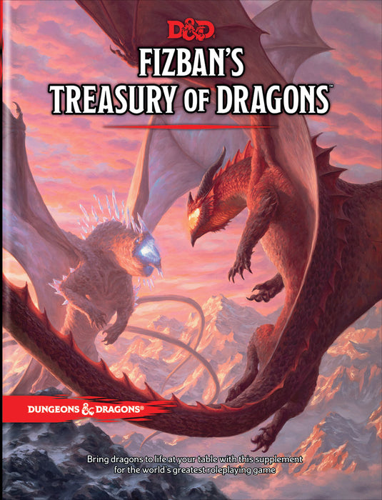 Dungeons and Dragons RPG: Fizban`s Treasury of Dragons Hard Cover RPG WIZARDS OF THE COAST, INC   
