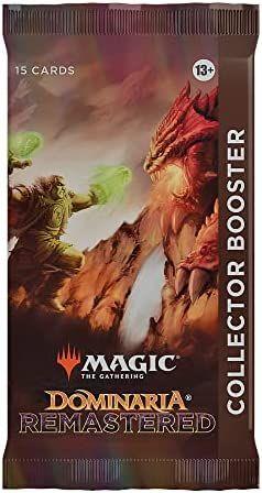 Magic the Gathering CCG: Dominaria Remastered - Collector Booster Pack CCG WIZARDS OF THE COAST, INC   